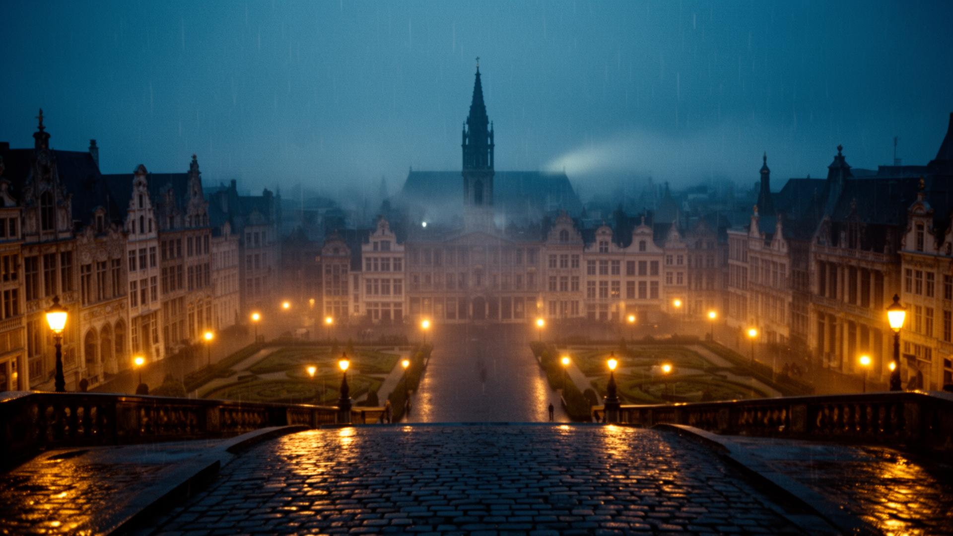 Bruxelles. Le terrain de jeu.